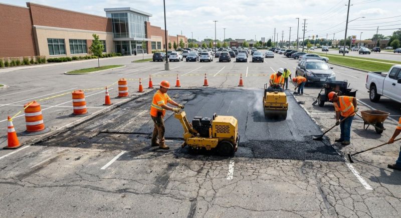 Asphalt Parking Lot Repair in Temecula, CA