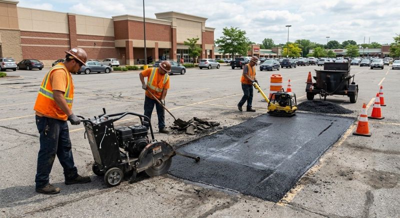 Commercial Asphalt Repair in Conway, AR