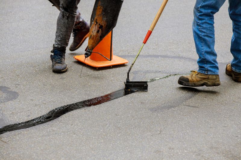 Local Asphalt Crack Repair pros at work